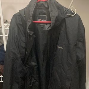 Black Berghaus Raincoat, Size L